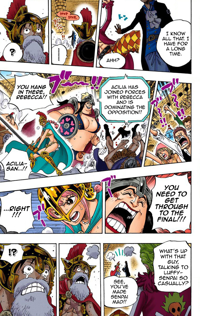 One Piece - Digital Colored Comics Chapter 731 16